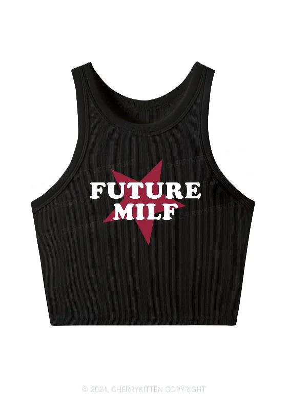 Future Mxxf Y2K Crop Tank Top Cherrykitten