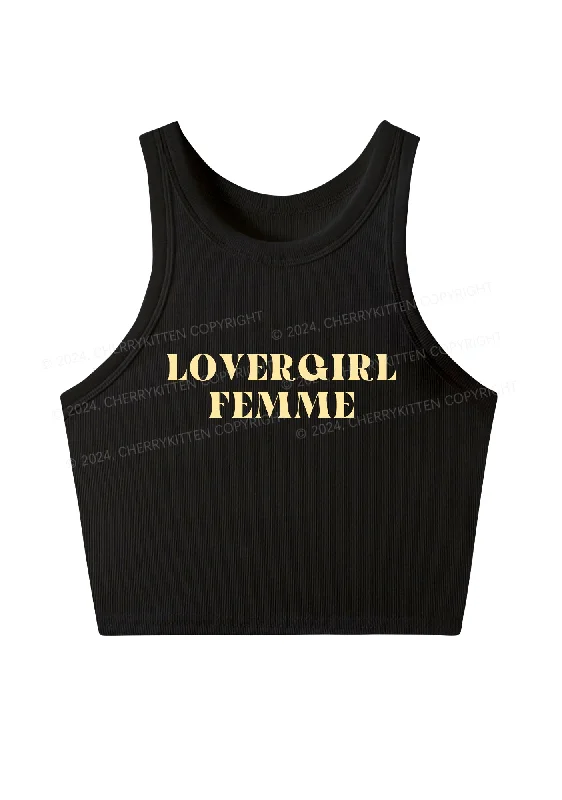 Lovergirl Femme Y2K Crop Tank Top Cherrykitten