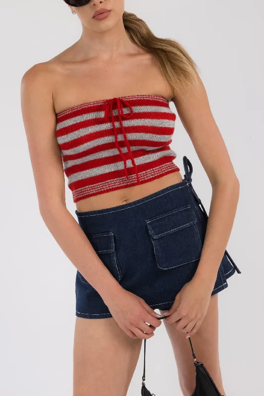 Candy Crop Tube Top