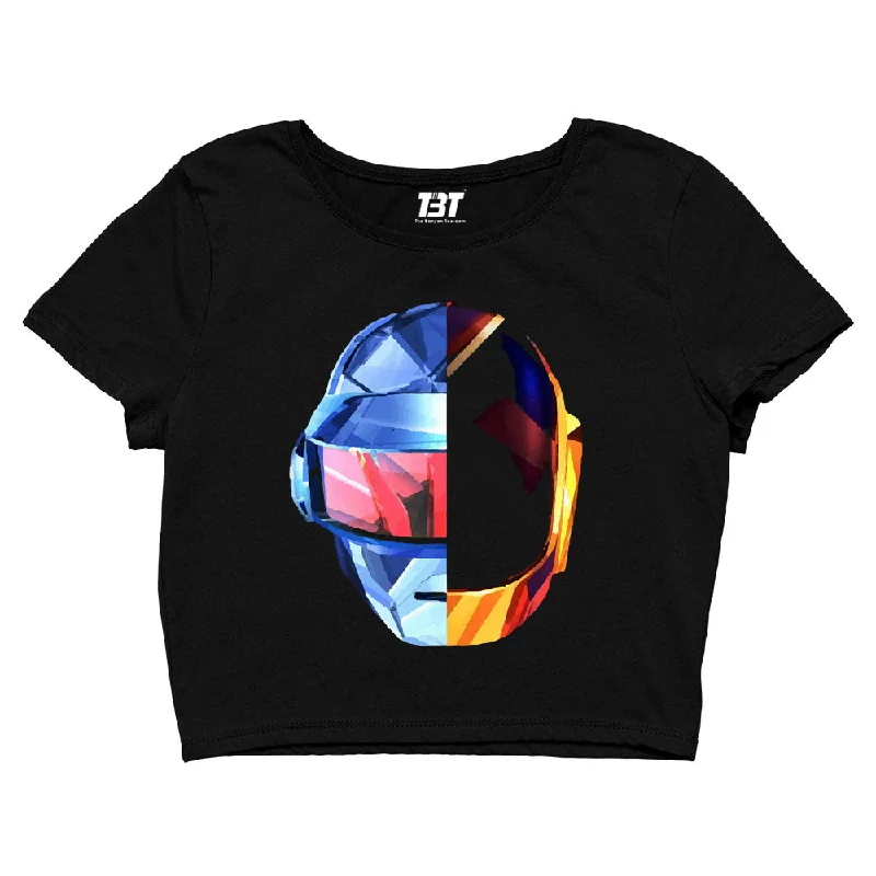 Daft Punk Crop Top - The Punk Helmets