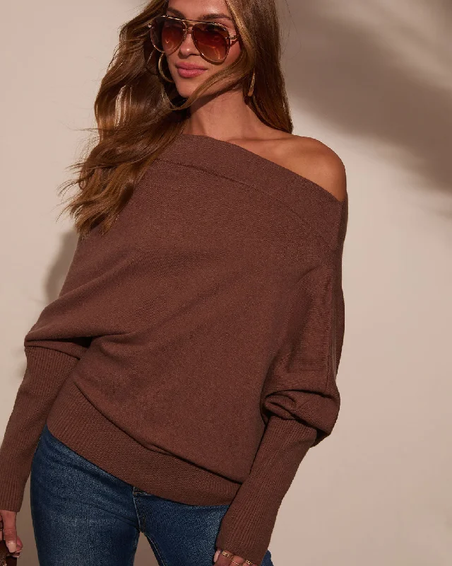 Everglow Off The Shoulder Sweater