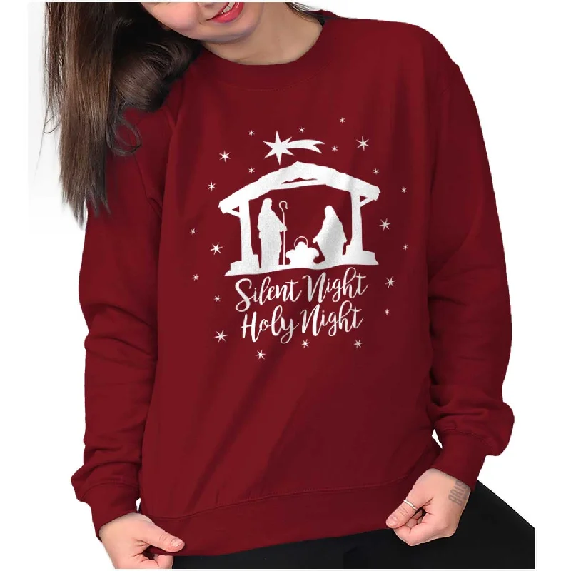 Silent Night Crewneck Sweatshirt