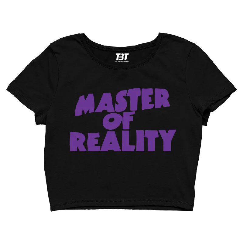 Black Sabbath Crop Top - Master Of Reality