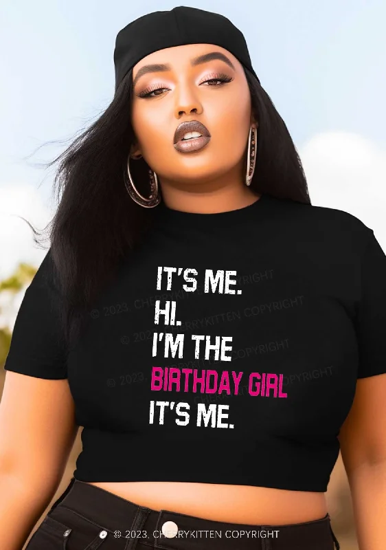 Curvy Birthday Girl Y2K Baby Tee Cherrykitten