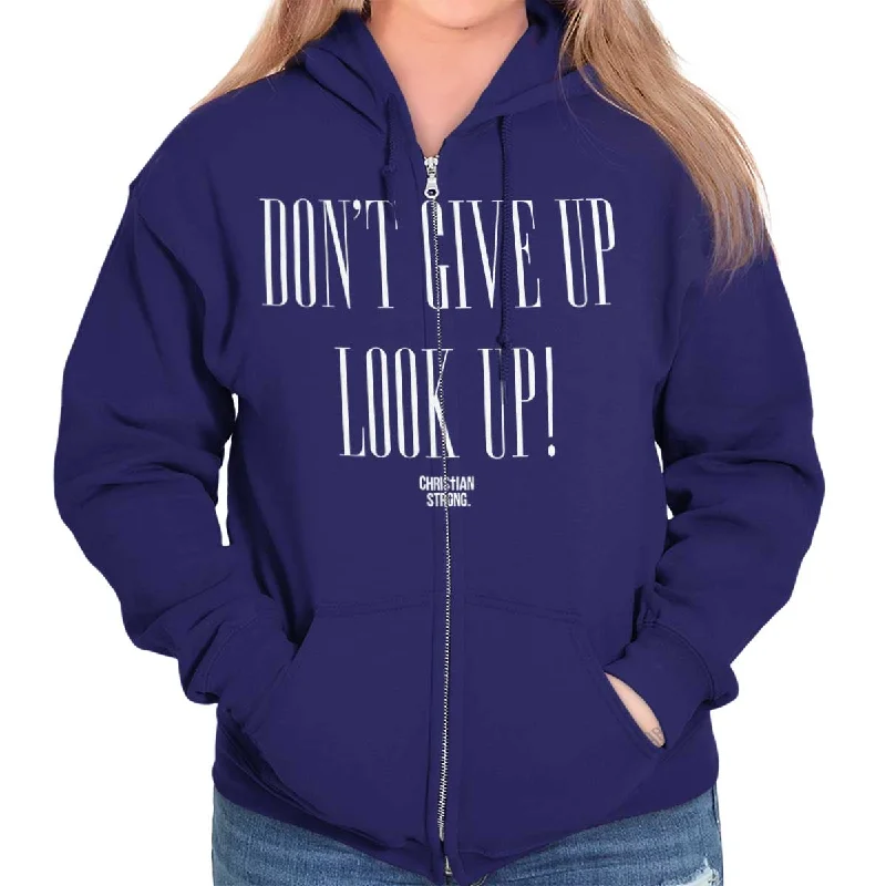 Look Up Zip Hoodie