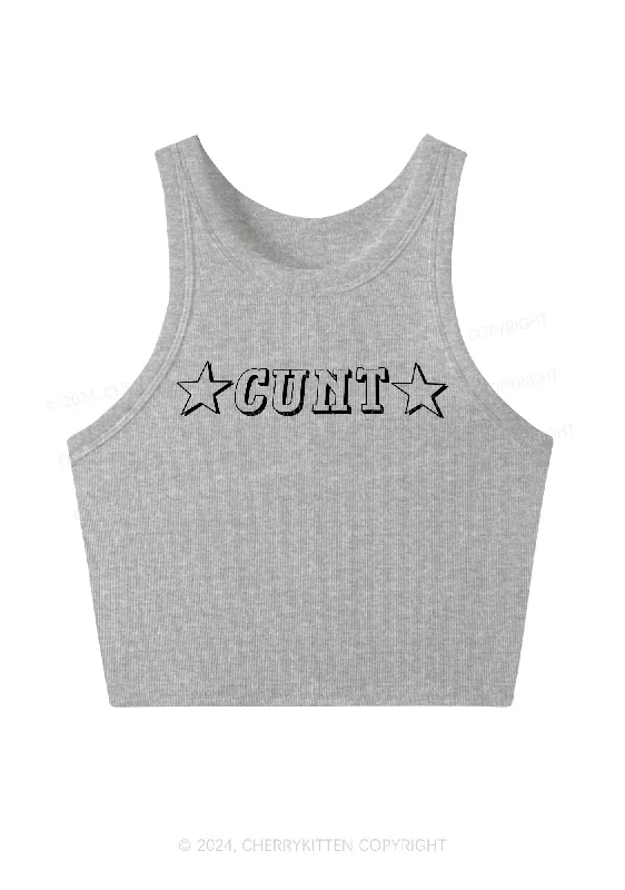 Star Count Y2K Crop Tank Top Cherrykitten