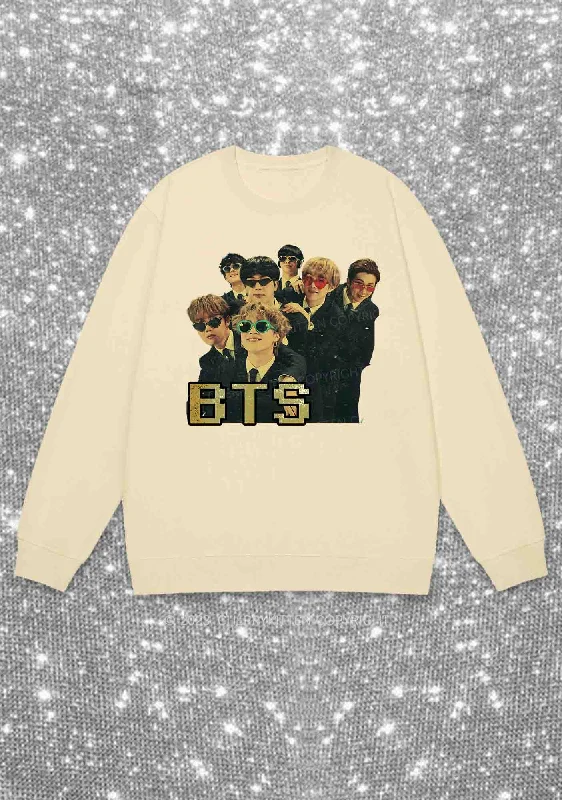 Vintage Bangtan Boys Kpop Y2K Sweatshirt Cherrykitten