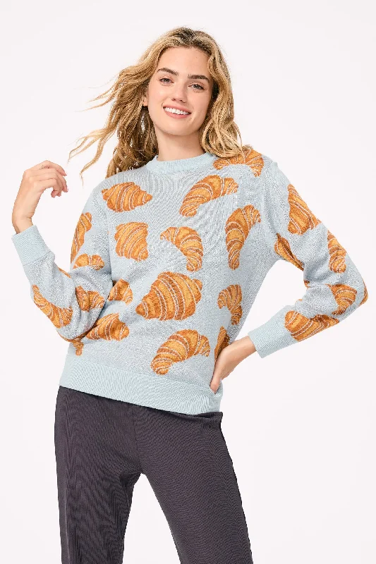 Sweater with Croissants