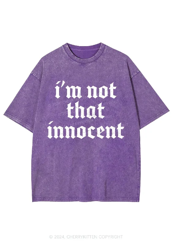 I'm Not That Innocent Y2K Washed Tee Cherrykitten