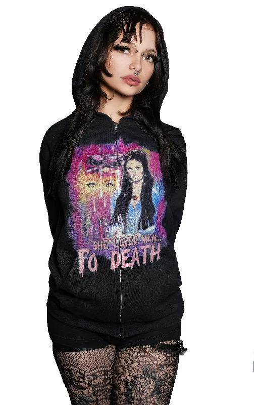 The Love Witch Zipped Hoodie (Unisex)