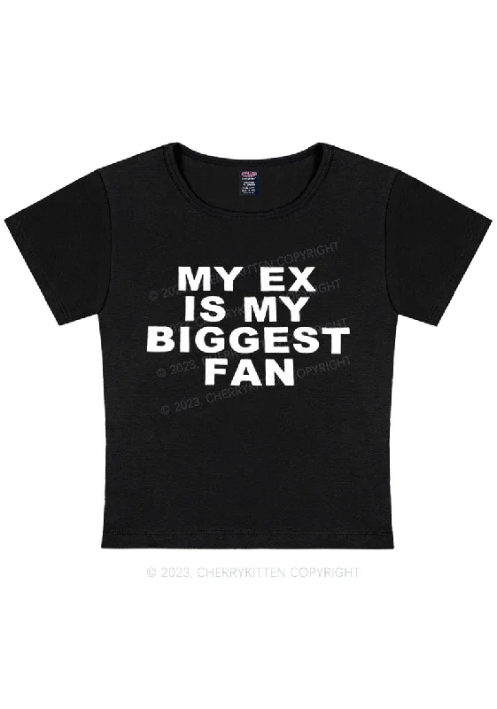 My Ex Is My Biggest Fan Y2K Baby Tee Cherrykitten