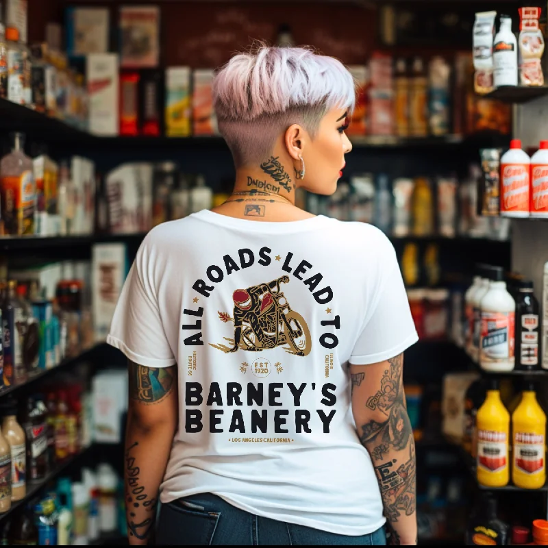 All Roads Lead To | BARNEY'S BEANERY - Women's Graphic Tee