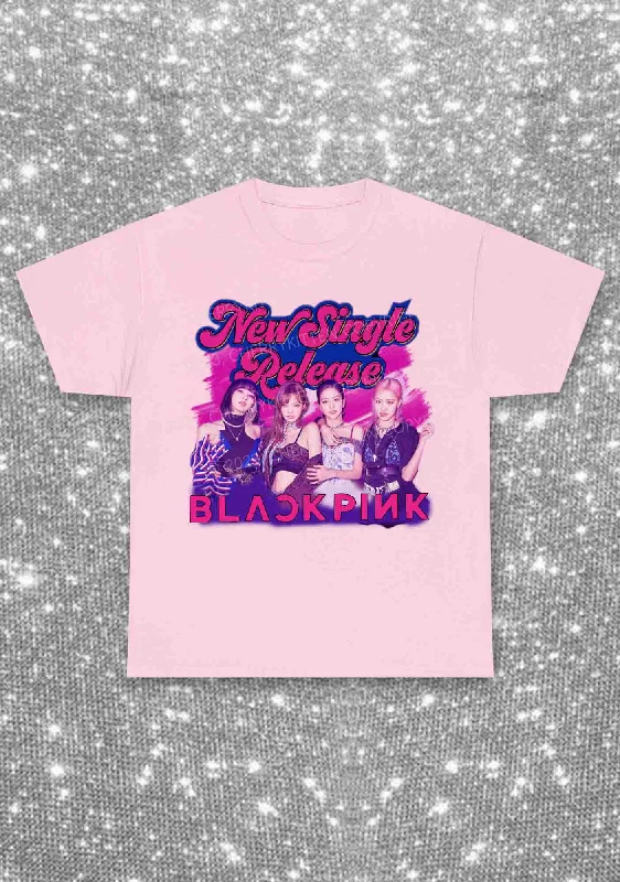 BP New Single Release Kpop Y2K Chunky Shirt Cherrykitten