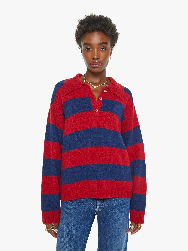 XiRENA Brenton Sweater - Red Blue