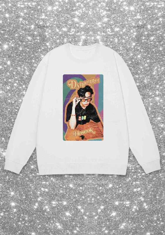 Dynamite Hoseok Kpop Y2K Sweatshirt Cherrykitten